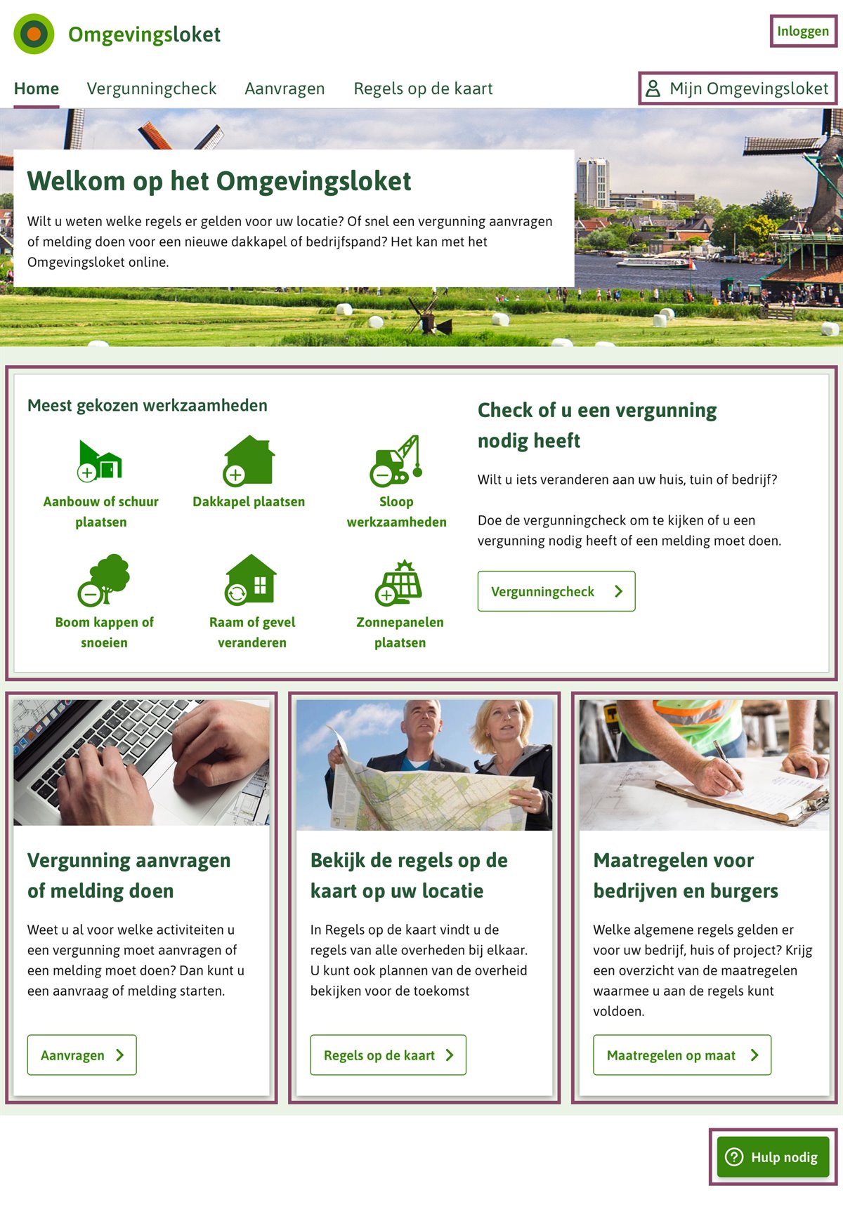 Omgevingsloket op hoofdlijnen Informatiepunt Leefomgeving